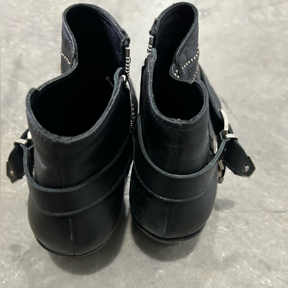 Anine Bing Bianca bootie boot black leather 9 authentic - Picture 2 of 10